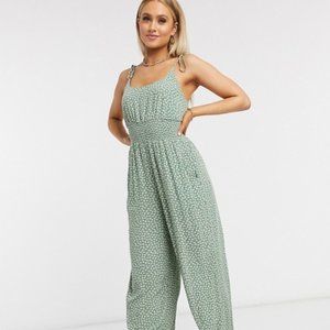American Eagle Floral Jumpsuit